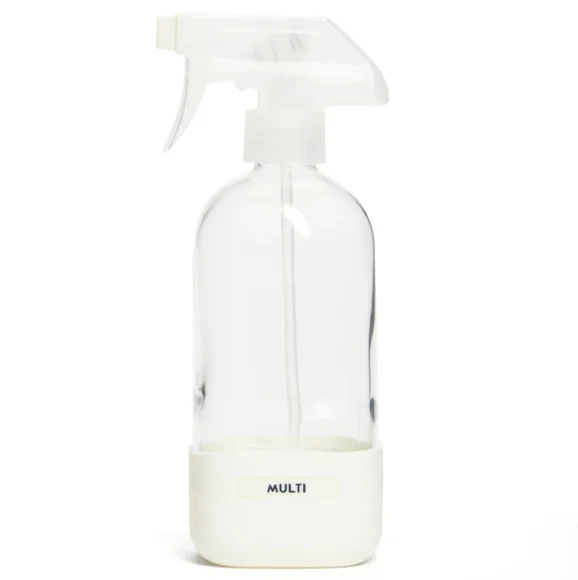 Grove Co Collaborative Glass Spray Bottle with Brilliant White Silicone Sleeve - Picture 1 of 12